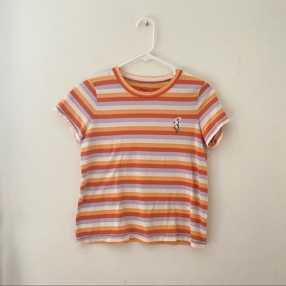 Madewell | Striped Short Sleeve T-Shirt - Picture 5 of 7